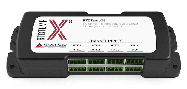 Data logger RTD 8 canales