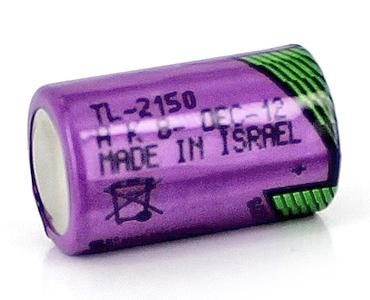 [TL-2150/S / 901745-00] Batería Litio 3,6V 1/2 AA 80ºC contacto