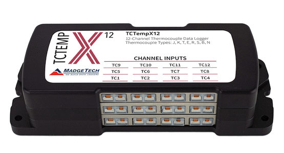 [TCTempX12 / 902177-00] Data logger termopar 12 canales